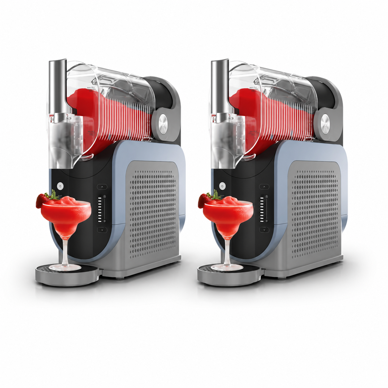 2x Professioneller Slushie-Maker